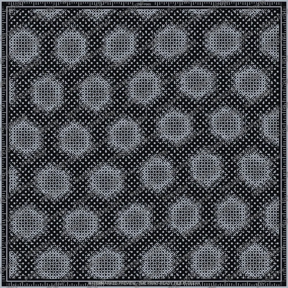 Perlage Grid Cells, Steel on graphite