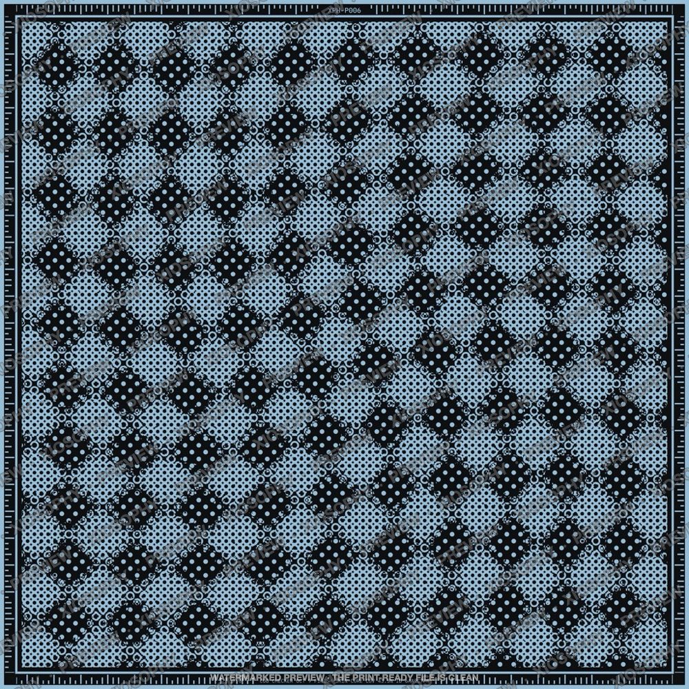 Perlage Grid Checker, Glacier on graphite