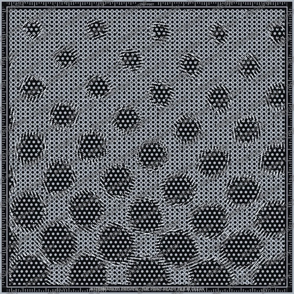 Rosette Screen, Steel and ice on graphite