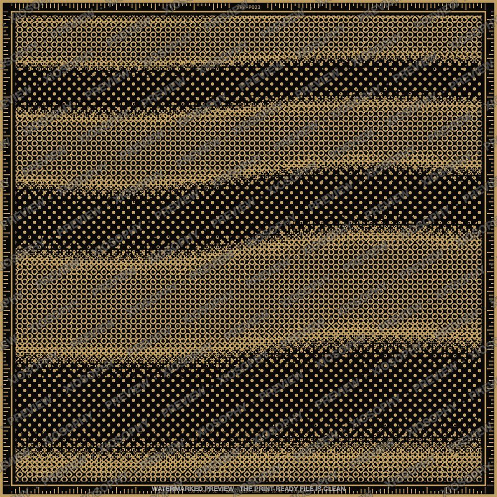 Perlage Grid Strata, Brass on ink