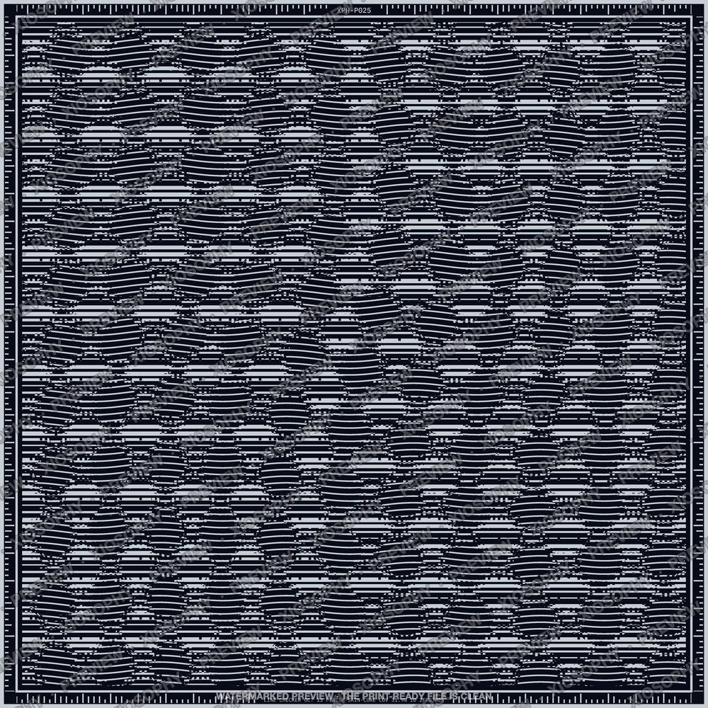 Côtes Checker, Silver on midnight
