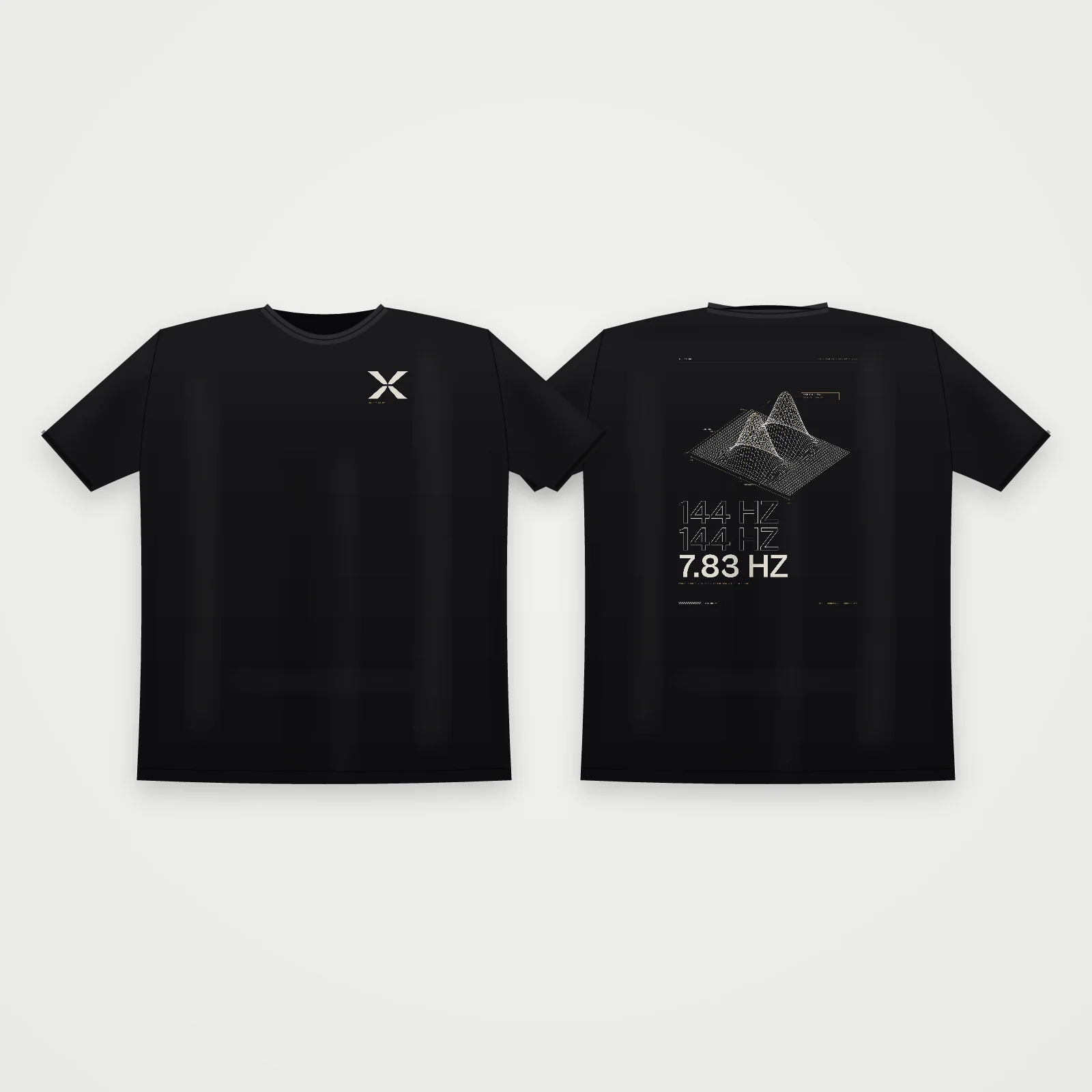 Carrier tee, front and back